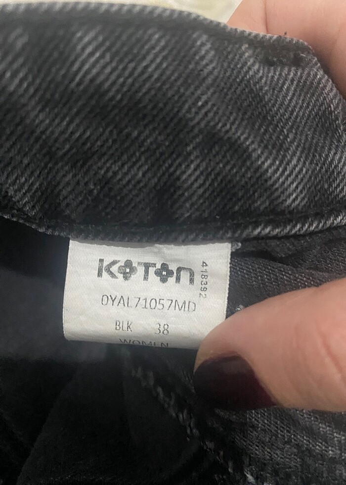 Jean etek - Görsel 4