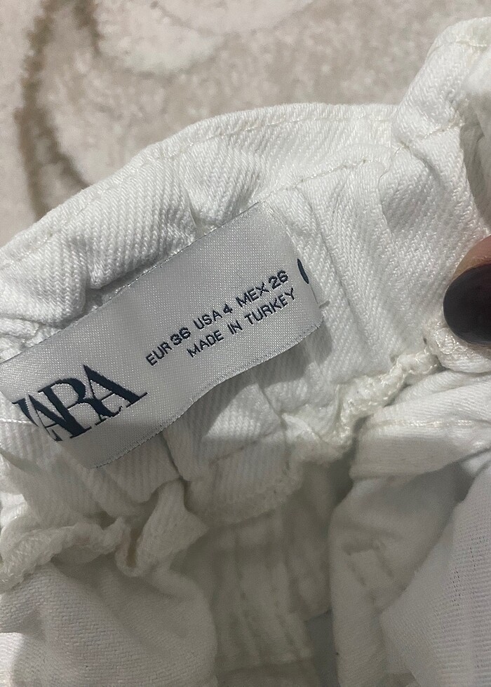 Beyaz sort - Görsel 2