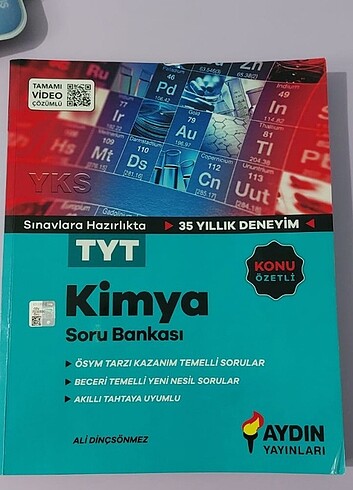 Tyt kimya aydın yayınlari