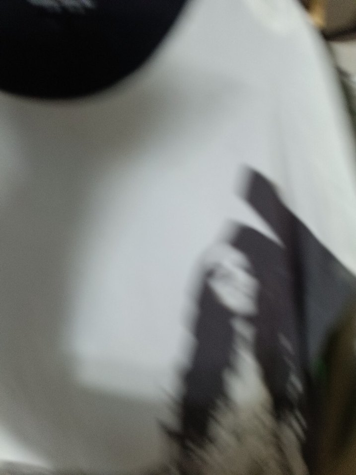 Gri Baskılı Uzun Kollu Salaş Tişört - Görsel 2