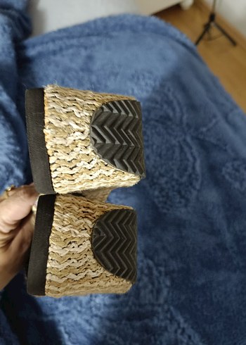 Bohem Tarzı Çok Renkli Dolgu Topuk Terlik - Görsel 5