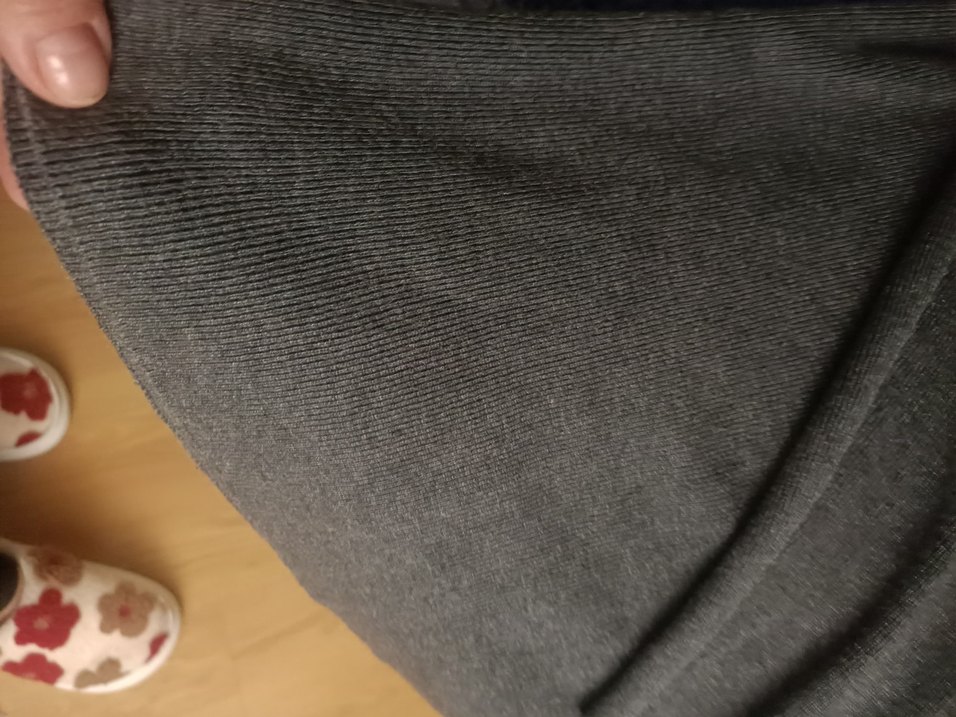 Gri erkek Boğazlı İnce Triko Kazak - Görsel 4