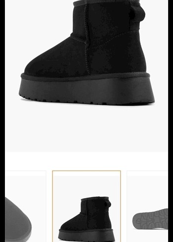 Graceland Siyah Süet Kadın Bot - Görsel 3