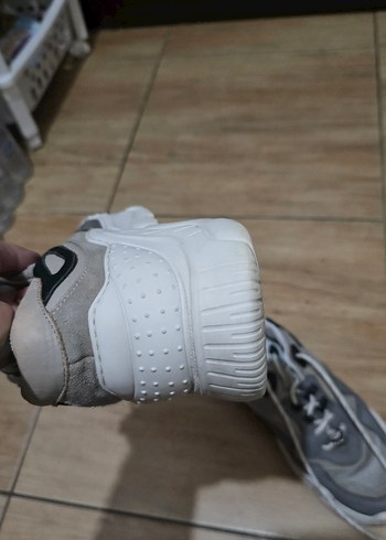 Gri Bağcıklı erkek Spor Ayakkabı - Görsel 3