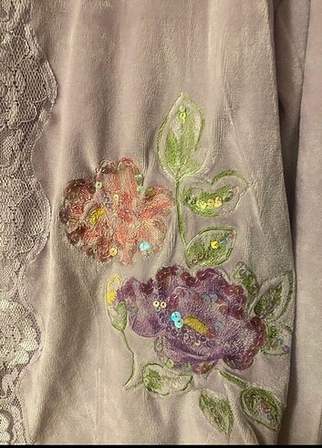 xl Beden Kadife pijama takımı