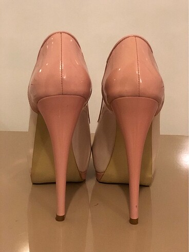 VERSACE 16:69 PLATFORM TOPUK KREM TOZ PEMBE 39 NO - Görsel 8