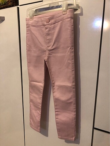 5 Yaş Beden pembe Renk PENTİ YENİ 4-5 YAŞ 104-110 CM PANTOLON
