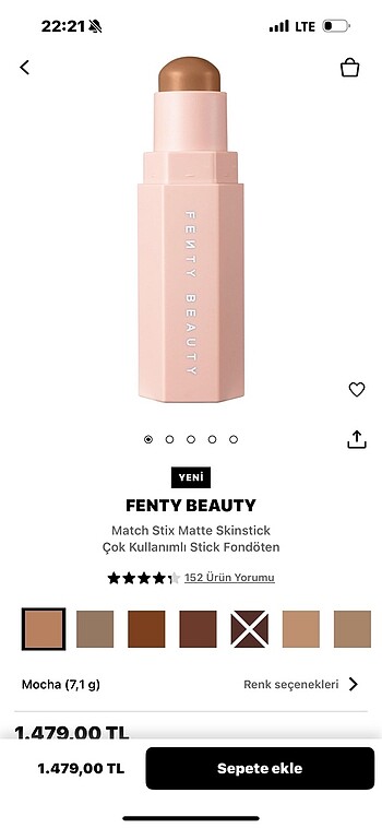 Fenty Stick Kontür