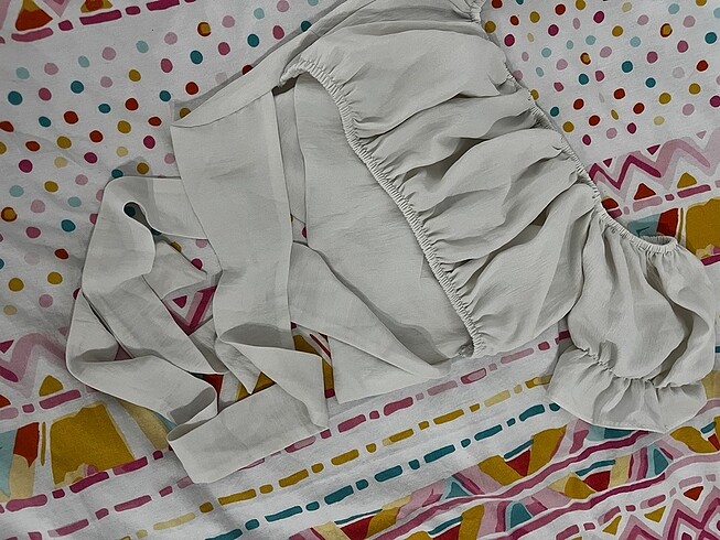 34 Beden beyaz Renk Cropp