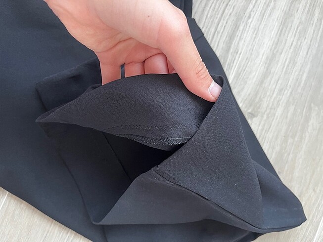 36 Beden siyah Renk Kumaş pantalon