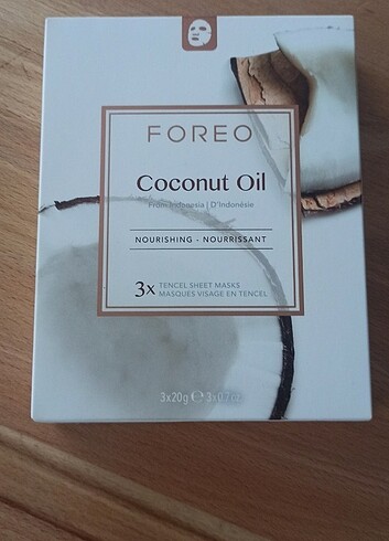 FOREO COCONUT OİL 3'lü MASKE