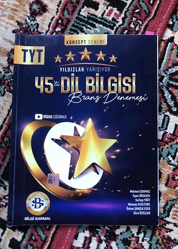 TYT Yıldızlar Yarışıyor 45'li Dil Bilgisi Denemesi bilgi sarmal