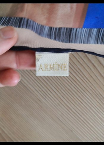 Armine Mavi Bohem Bağlamalı Desenli Kadın eşarp
