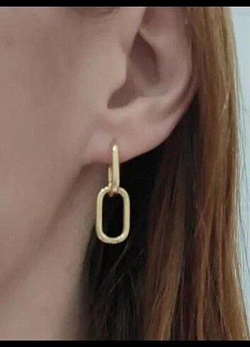Sterling silver Çok şık 925 ayar küpe