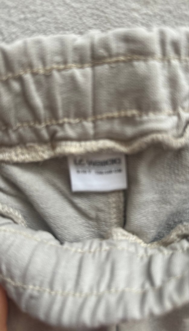 Gri Erkek Çocuk Penye Bol Kesim Şort - Görsel 4