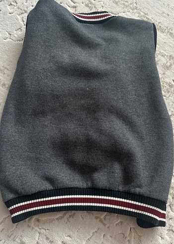 Koton Kids Çıtçıtlı Gri Erkek Çocuk Ceket - Görsel 5