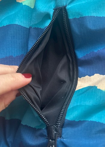 Decathlon Erkek Çocuk Mavi Bağlama Desenli Fermuarlı Ceket - Görsel 4