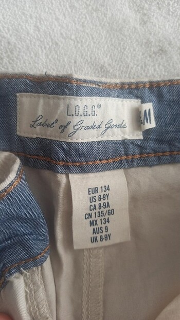 H&M HM 8-9 yaş, erkek çocuk kargo pantolon