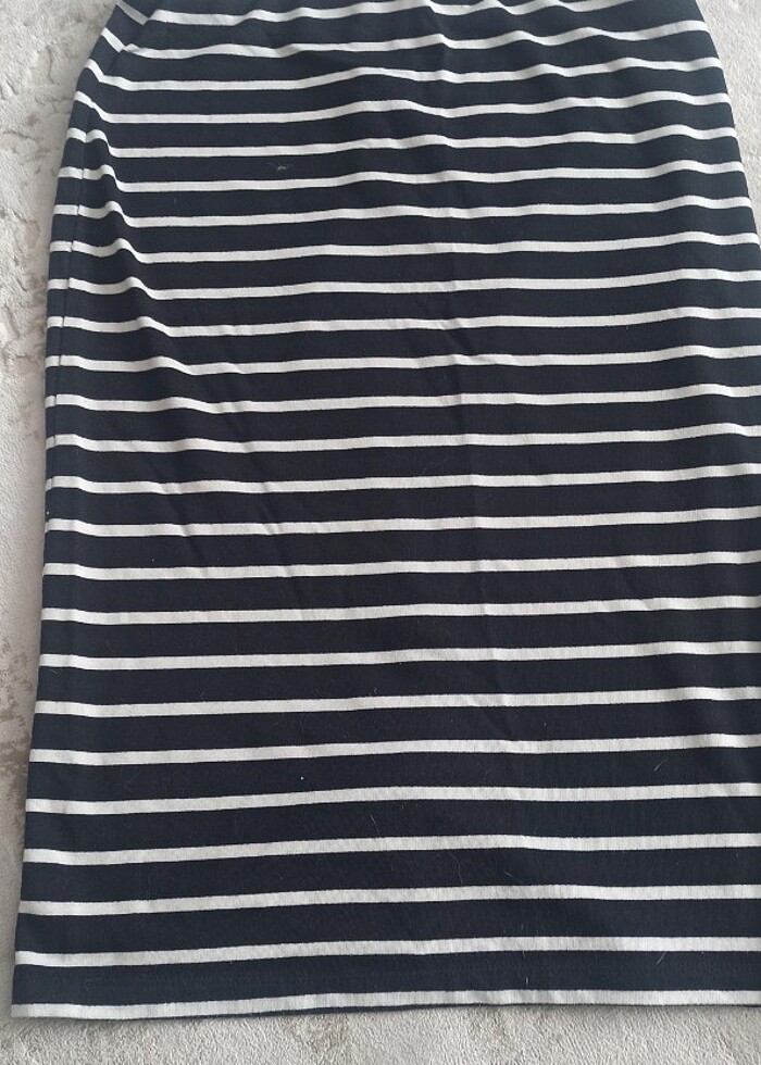 Koton, çizgili kad8n etek - Görsel 3