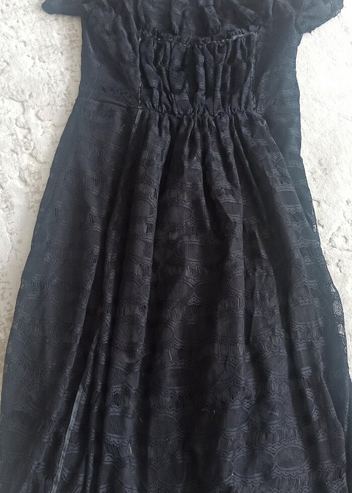 Özel dikim, dantel elbise - Görsel 2