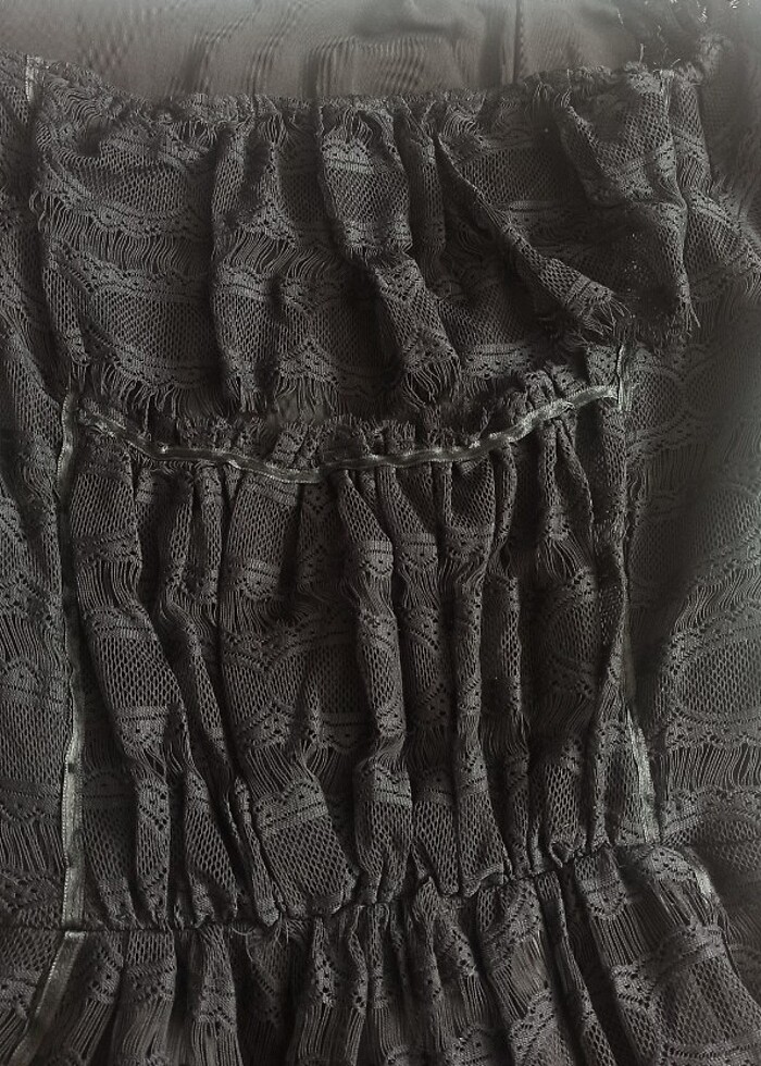 Özel dikim, dantel elbise - Görsel 3