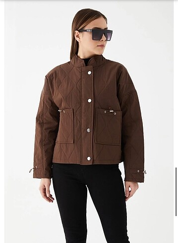 Kapitone Oversize Ceket