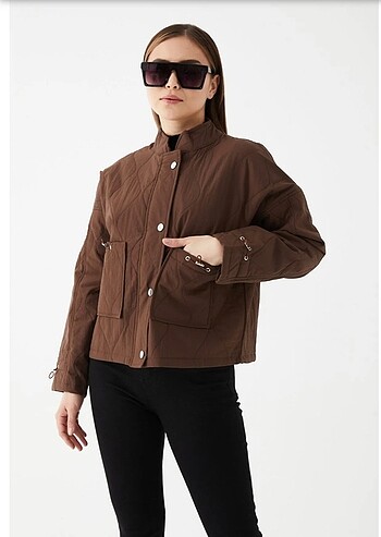 Diğer Kapitone Oversize Ceket