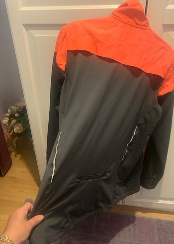 Hummel Turuncu gri Fermuarlı Uzun Kollu Kadın Ceket - Görsel 6