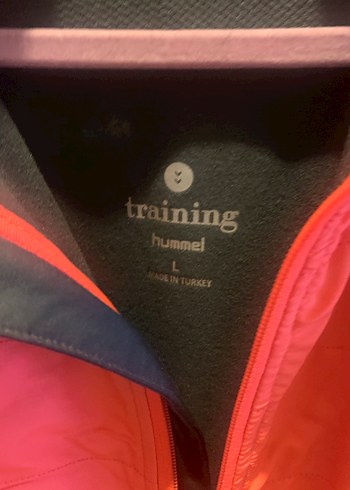 Hummel Turuncu gri Fermuarlı Uzun Kollu Kadın Ceket - Görsel 3