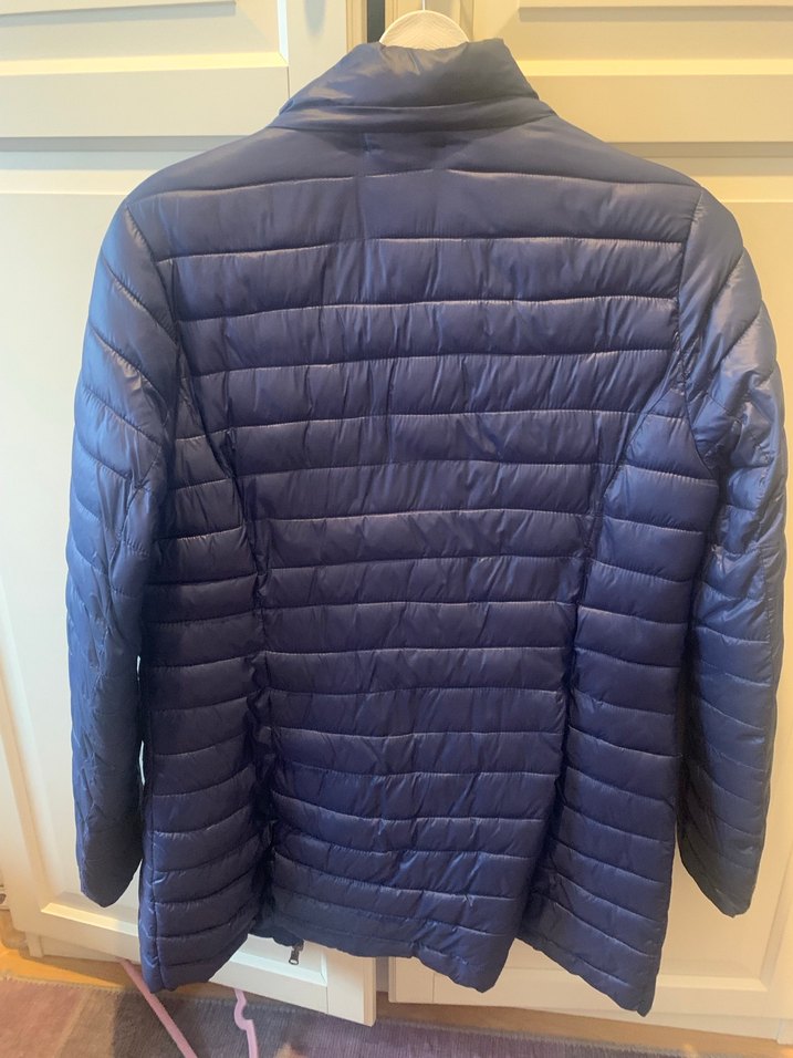 Afrodit Fermuarlı Lacivert Kadın Mont - Görsel 4