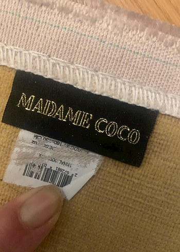 Madame coco  lila kadife halı - Görsel 5