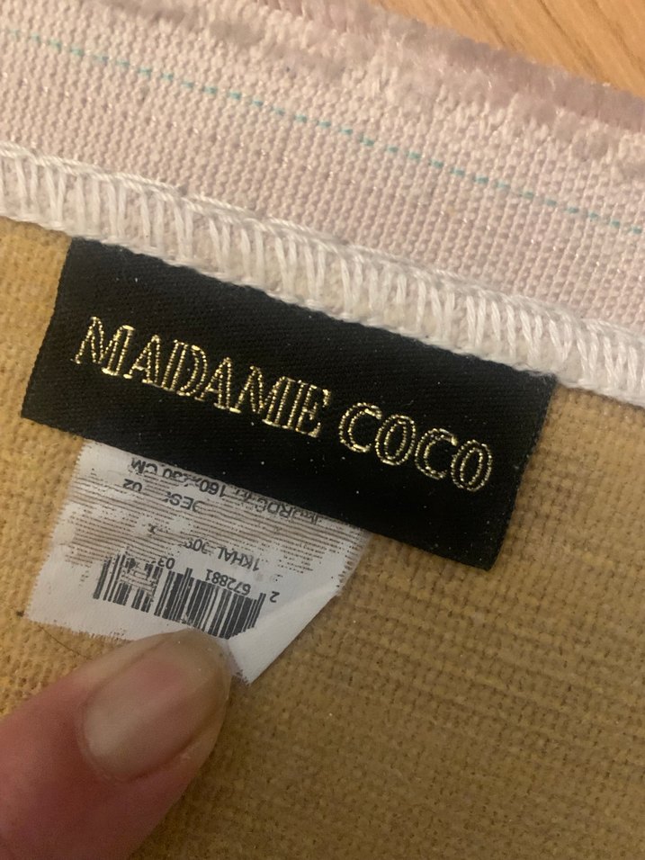 Madame coco  lila kadife halı - Görsel 5