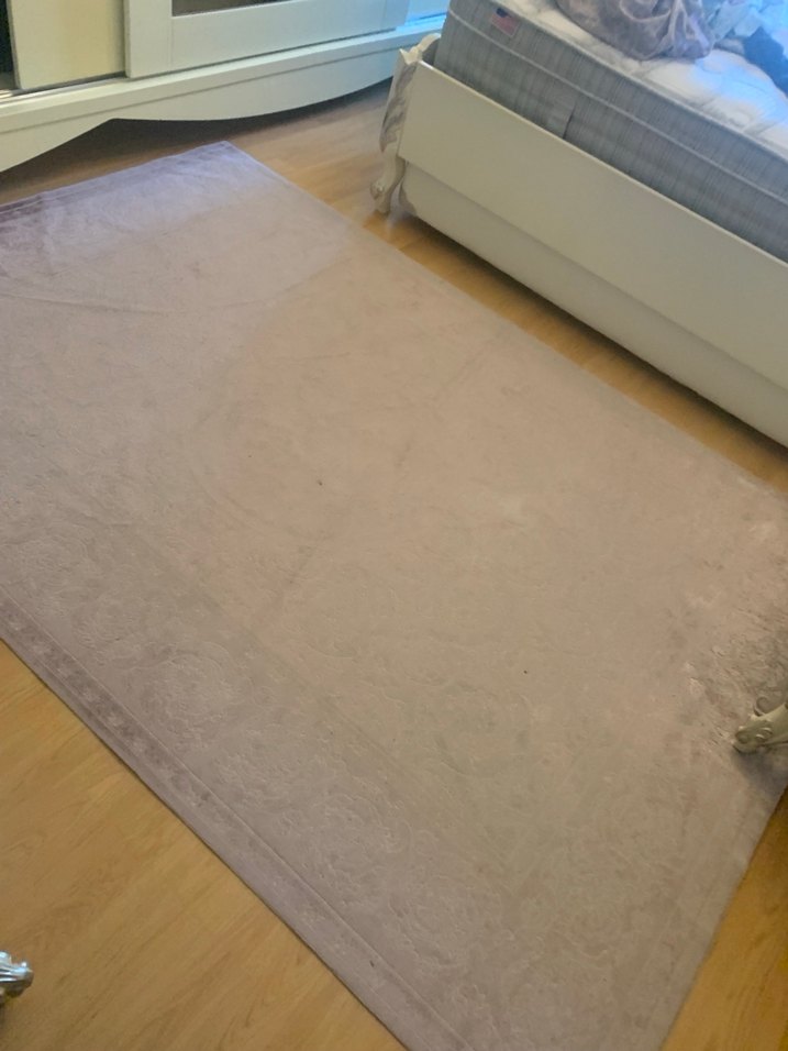 Madame coco  lila kadife halı - Görsel 3