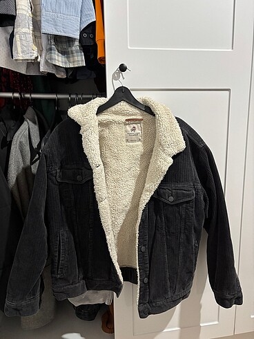 İçi yün oversize ceket