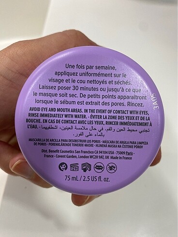 Benefit Benefit Gözenek Arındırıcı Kil Maskesi