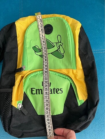 Beden Emirates logolu temiz sırt çantası