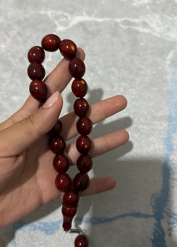 Beden Bordo Erkek Tesbih Boncuk