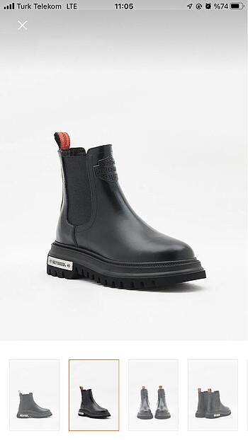Harley Davidson Mourir Black Floater