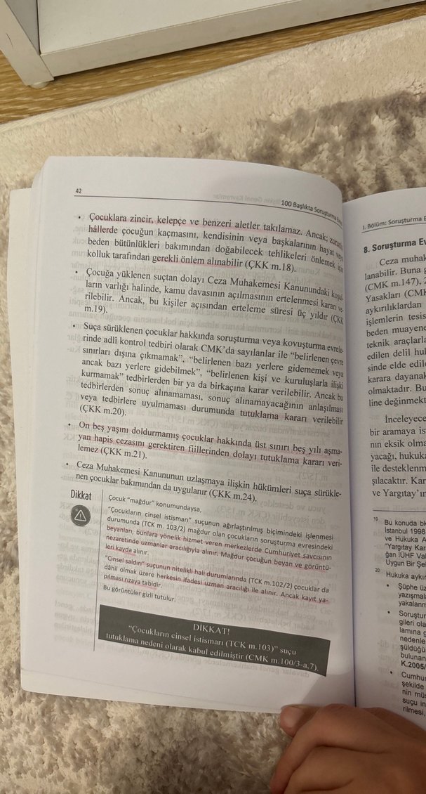 100 Başlıkta Soruşturma Evresi Kitabı
Cüneyd Altıparmak - Görsel 3