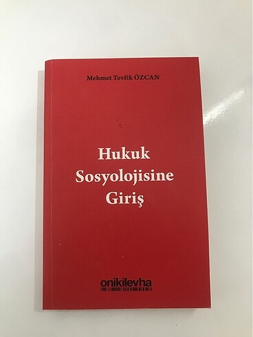 hukuk sosyolojisine giriş