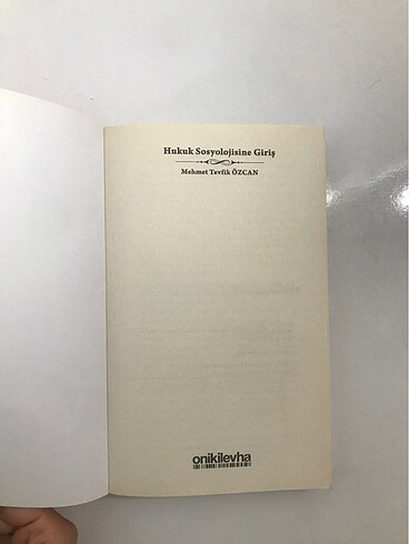  hukuk sosyolojisine giriş