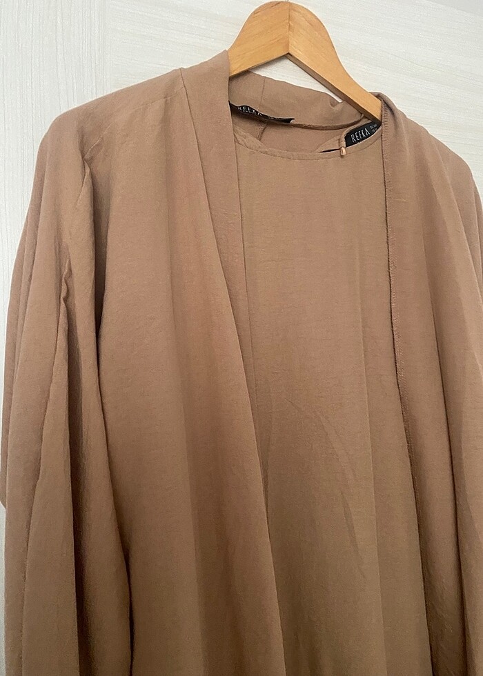 Kimono içlik ikili takım tesettür Refka - Görsel 4