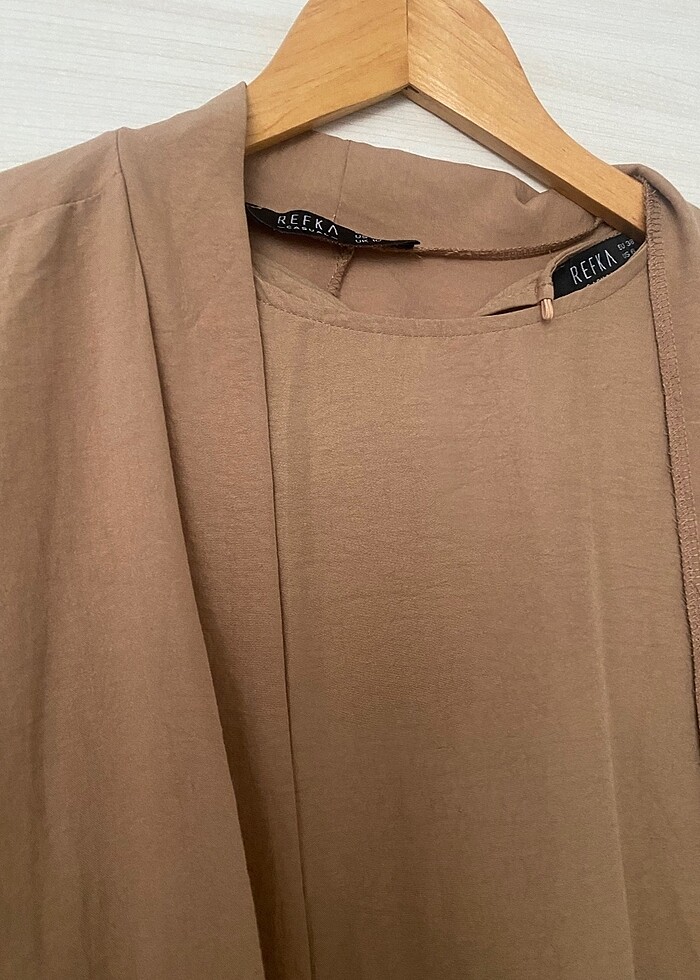 Kimono içlik ikili takım tesettür Refka - Görsel 3