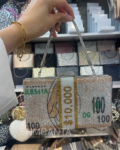 Beden gri Renk Dolarlı çanta