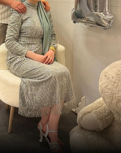 Taşlı abiye