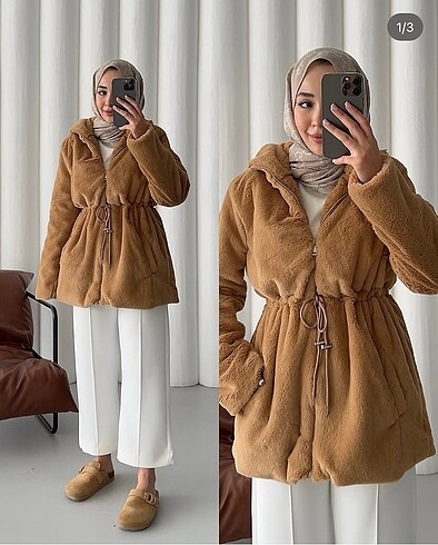 Peluş ceket astarlı