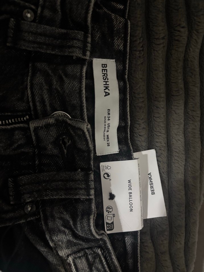 Bershka baggy jean - Görsel 2
