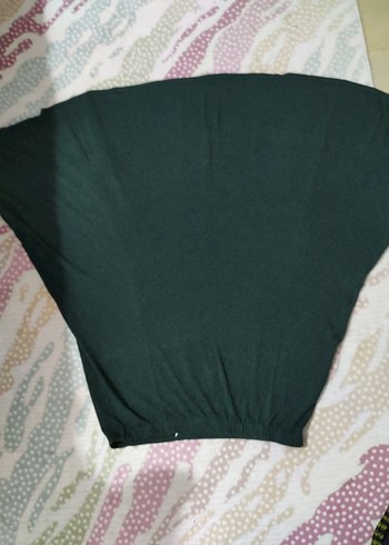 Siyah Salaş Uzun Hamile Eteği - Görsel 2