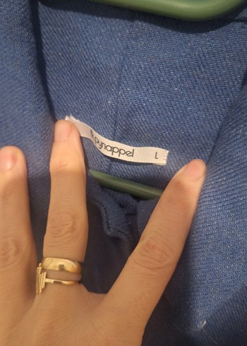 Düğmeli Kolsuz Keten Mini Gömlek elbise - Görsel 3