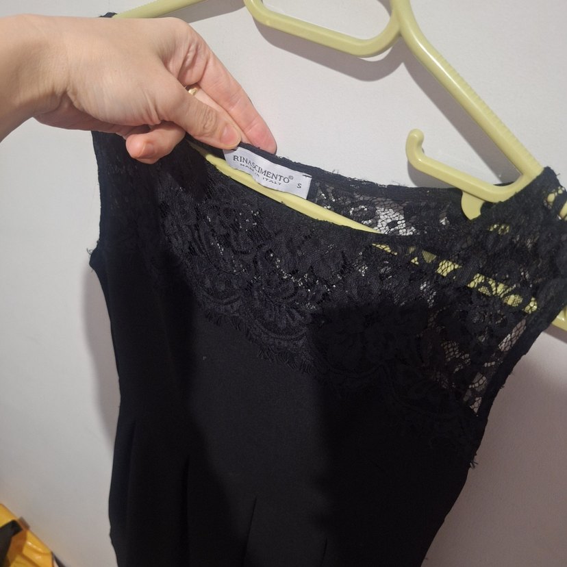 ithal dantel mini elbise giyilmemis - Görsel 4